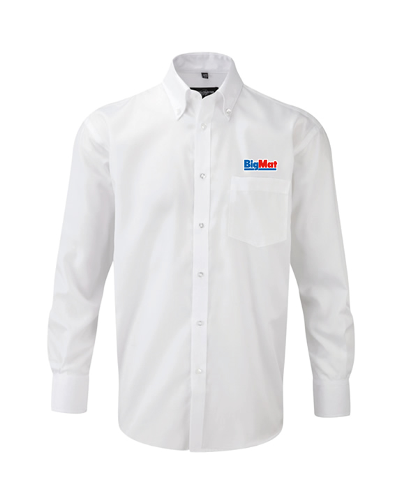 Chemise homme ultimate manches longues 120g/m²