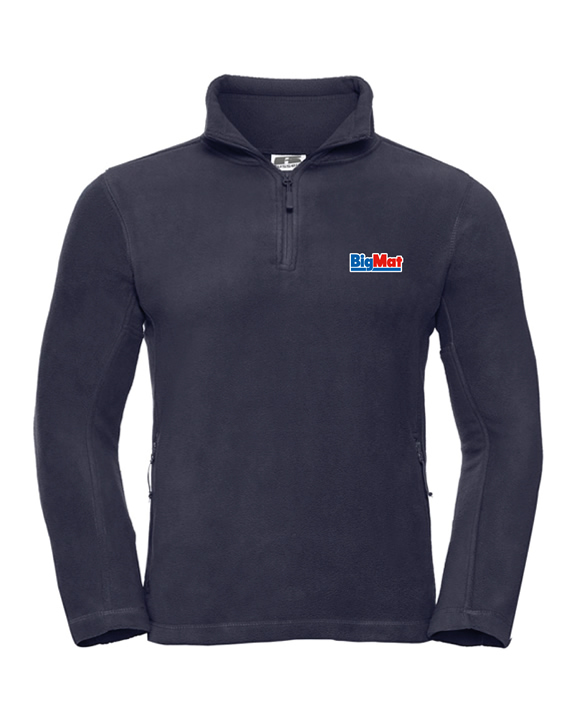 Veste Polaire Zippée col officier molletonnée compacte 320g/m²