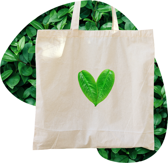 Tote bags personnalisés <span>écologiques</span>