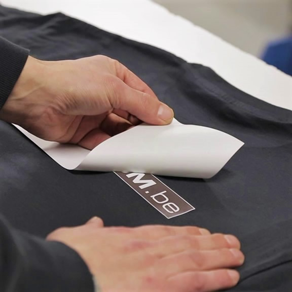 Impression d'un transfert sur textile